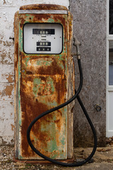 Old Gas Pump