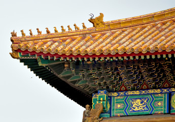 Forbidden City Roof Animals