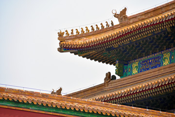 Fototapeta na wymiar Royal Roof of the Emperors