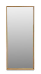 Beautiful modern mirror isolated on white. home decor