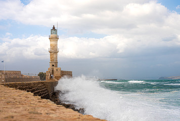 Obraz premium Chania, stare miasto