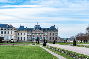 The castle of Luneville in France