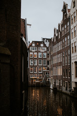 Naklejka premium Amsterdam - La Venise du Nord