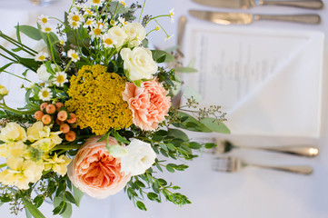 bouquet of  wedding flowers
