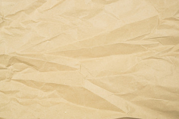reused, recycled crumpled paper, eco friendly packaging texture