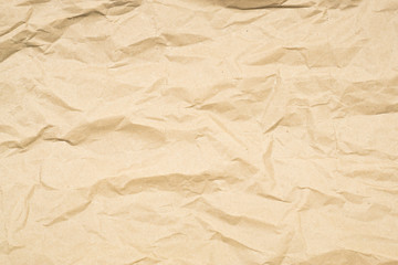 reused, recycled crumpled paper, eco friendly packaging texture