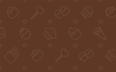 background images : sweets and chocolate