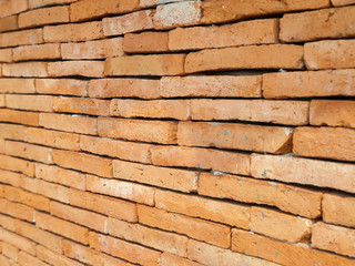 Brick wall for texture and background.