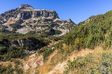 Dzhangal peak near Popovo Lake, Pirin Mountain, Bulgaria