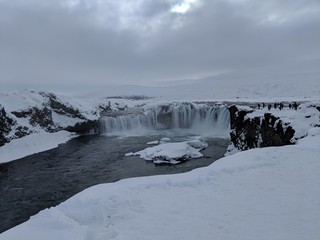 Winter Waterfall
