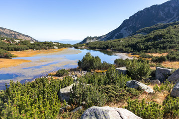 Landscape of Fish (Ribni) Lakes, Pirin Mountain, Bulgaria