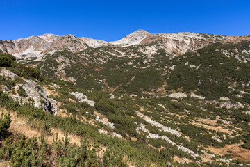 Landscape of Polezhan peak, Pirin Mountain, Bulgaria