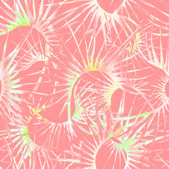 Jungle Summer Seamless Pattern Tropical Exotic