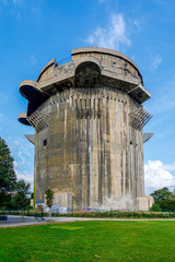 Fototapeta premium lane in park Augarten in Vienna Austria