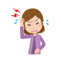 頭痛　体調不良　脳梗塞　くも膜下出血　女性