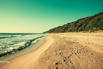 Tropical sandy beach