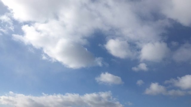 12月29日さっぽろの冬空　タイムラプス