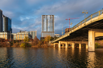 Austin Skyline at sunset