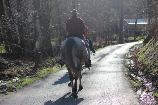 Riding Away