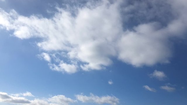 12月29日さっぽろの冬空　タイムラプス