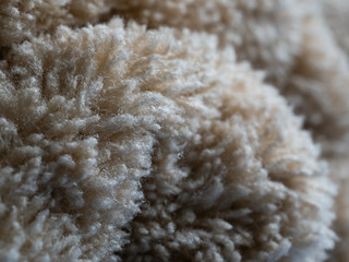a beautiful close up texture towel