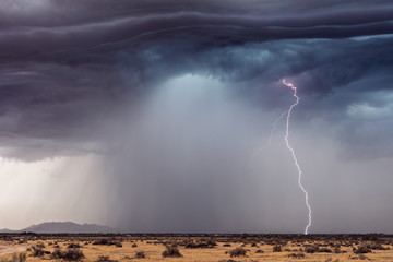 Lightning storm