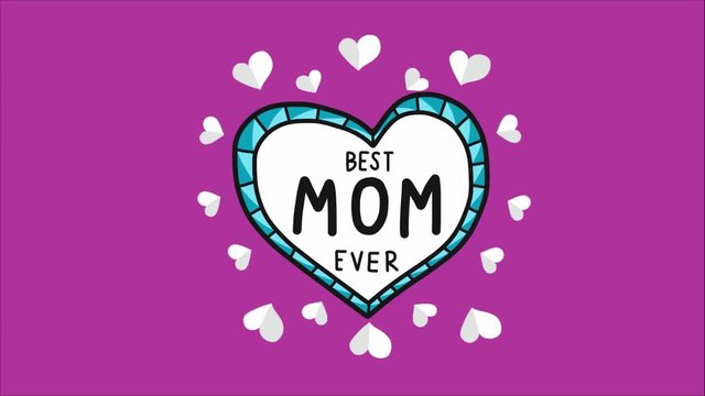 Best mom ever in heart