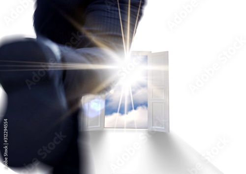 ゴールを目指して走る男 Wall Mural Wallpaper Murals K Yu