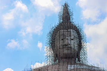 Big buddha at Wat Muang, Ang Thong Province, Thailand