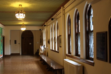 interior of an old church