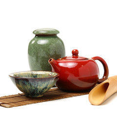 teapot on a white background