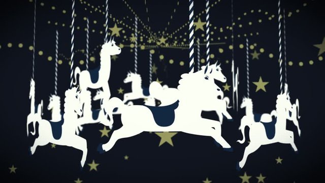 夜のメリーゴーランド　ループ