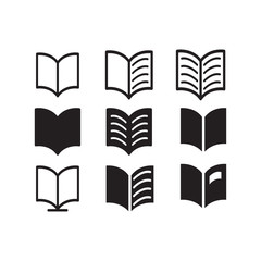 Open book icon 