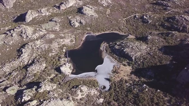 Cov&atilde;o dos Concho's Lake in Serra da Estrela, Portugal - PanRight