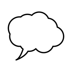 Bubble speech icon