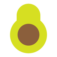 Avocado vector icon