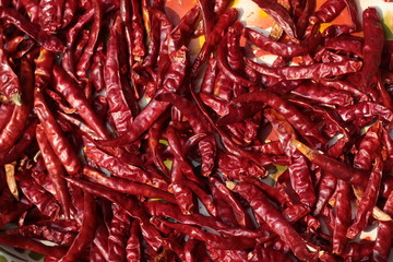 Dried Chili Peppers, Spicy Peppers