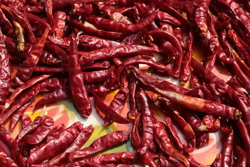 Dried Chili Peppers, Spicy Peppers