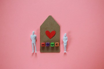 the concept of Home Sweet Home background