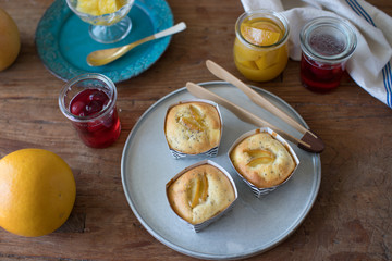 ボンタンのカップケーキ