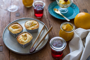 ボンタンのカップケーキ