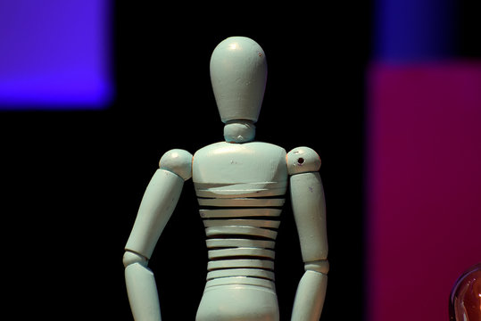 Figura de a&ccedil;&atilde;o boneo 3d arte