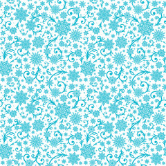 Vector seamless christmas pattern. Collection of vector Frost patterns. Ice frost. Snowflakes. Snow. Frost. Silhouettes. Collection of Cozy Christmas illustrations. 
