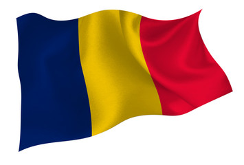 チャド　国　旗　アイコン