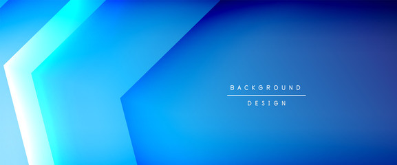 Fototapeta premium Linie strzałek, technologia cyfrowy szablon z cieniami i światłami na tle gradientu. Modny prosty płynny kolor gradientu abstrakcyjne tło z efektem dynamicznych prostych linii cienia