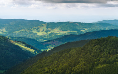Landscape over Feldberg