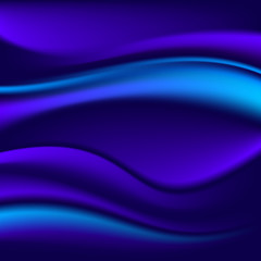Vector background with elegant beautiful blue marine abstract wavy mesh design