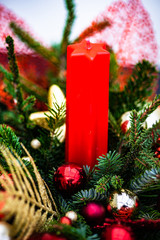 Christmas festive composition