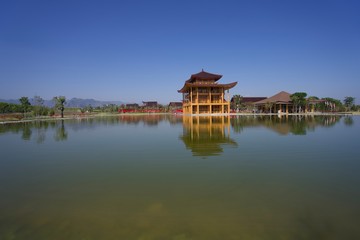 Naklejka premium temple in thailand