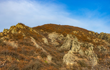 Fototapeta na wymiar Birtvisi canyon in Georgia